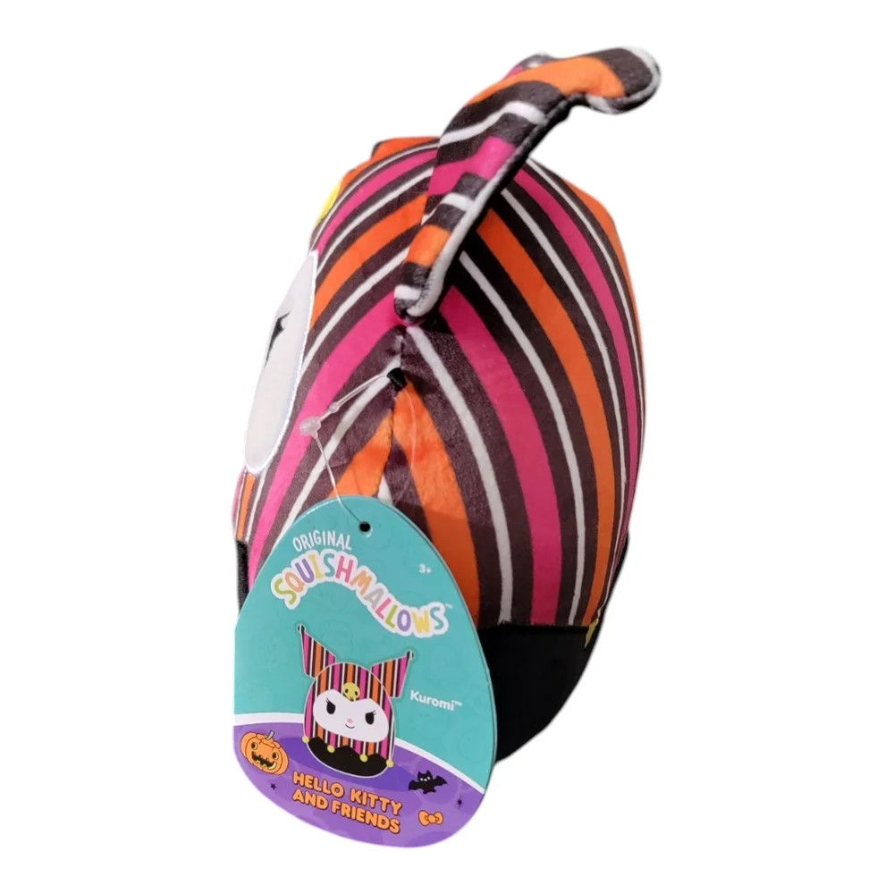 Squishmallows Kuromi Plush Kids 8 Inch Orange‎ Pink New Halloween Sanrio 2024